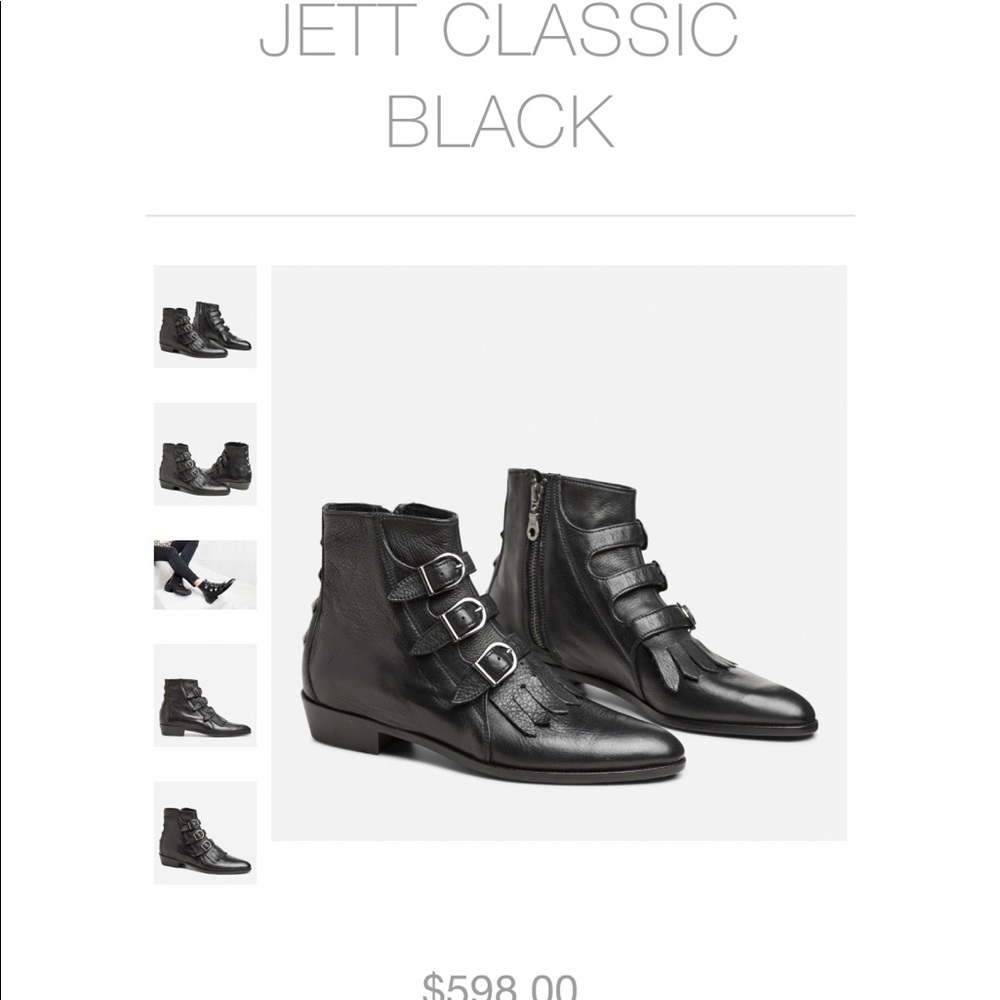 NEVER WORN - Modern Vice Jett Classic Blk Boots